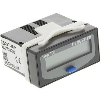Hengstler 電子カウンタ LCD 7.5kHz 8 パネル取り付け TICO 731シリーズ HENGSTLER