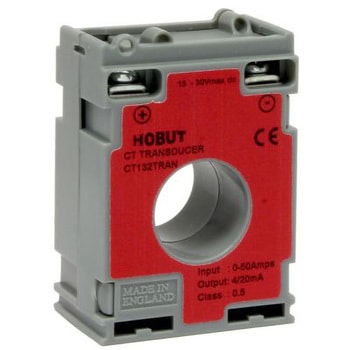 HOBUT 電流センサ， CT132TRAN50A-4/20MA ループセンサ HOBUT