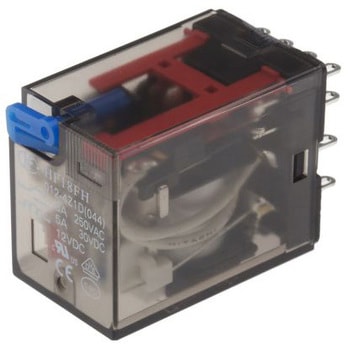 Hongfa Europe GMBH リレー 12V dc， 4c接点 5 A シャーシ取付 Hongfa(ホンファ)