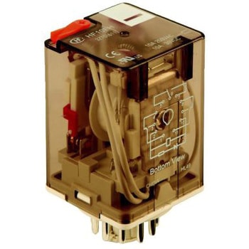 Hongfa Europe GMBH リレー 230V ac， 3c接点 10 A プラグイン Hongfa(ホンファ)