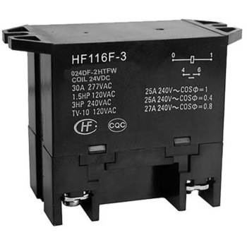 Hongfa Europe GMBH リレー 24V dc DPNO 25 A フランジ取り付け Hongfa(ホンファ)