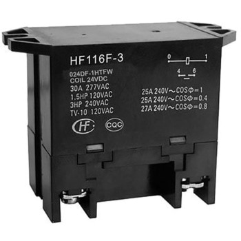 Hongfa Europe GMBH リレー 24V dc SPNO 30 A フランジ取り付け Hongfa(ホンファ)