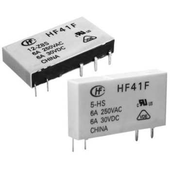Hongfa Europe GMBH リレー 24V dc， 1c接点 6 A 基板実装 Hongfa(ホンファ)