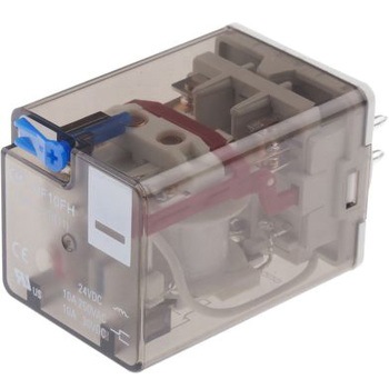 Hongfa Europe GMBH リレー 24V dc， 2c接点 10 A プラグイン Hongfa(ホンファ)