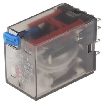 Hongfa Europe GMBH リレー 24V dc， 4c接点 5 A シャーシ取付 Hongfa(ホンファ)