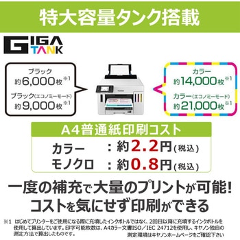 インクジェットプリンター GX5530 Canon
