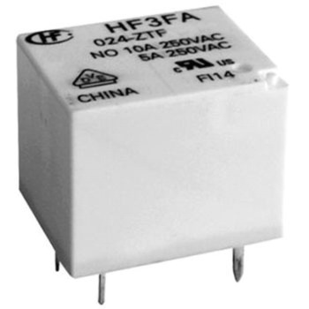 Hongfa Europe GMBH リレー 5V dc SPNO 15 A 基板実装 Hongfa(ホンファ)