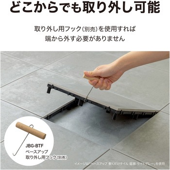 ベースアップ 敷くだけデッキ 人工木 タカショー