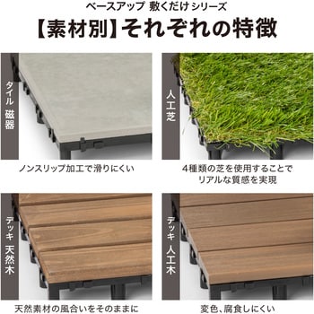 JBG-BCBE/9S ベースアップ 敷くだけデッキ 磁器タイル JBG-BCBE/9S ベースアップ 敷くだけデッキ 磁器タイル