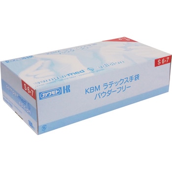 KBMラテックス手袋(パウダーフリー) カワモト