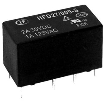 Hongfa Europe GMBH リレー 5V dc， 2c接点 2 A 基板実装 Hongfa(ホンファ)