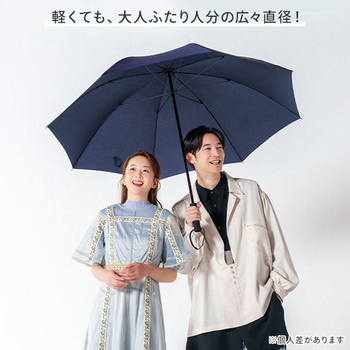 超軽量EXラージマルチ長傘hane 8本骨傘 75cm mabu(マブ)