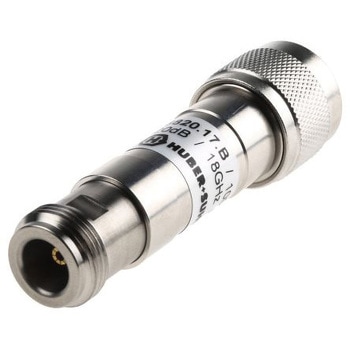 Huber & Suhner RFアッテネータ， 18GHz， N プラグ to N ソケット HUBER & SUHNER