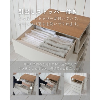 収納チェスト ルームス  天板付き サンカ