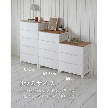 収納チェスト ルームス  天板付き サンカ