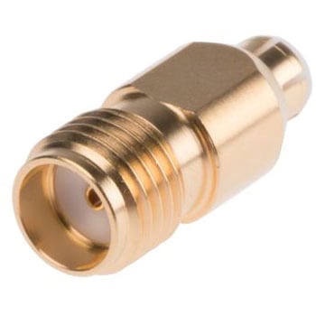 Huber & Suhner 同軸 変換アダプタ ストレート MMBX プラグ - SMA - ジャック HUBER & SUHNER