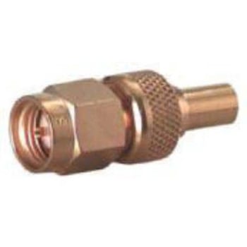 Huber & Suhner 同軸 変換アダプタ ストレート SMA プラグ - MCX - ジャック HUBER & SUHNER