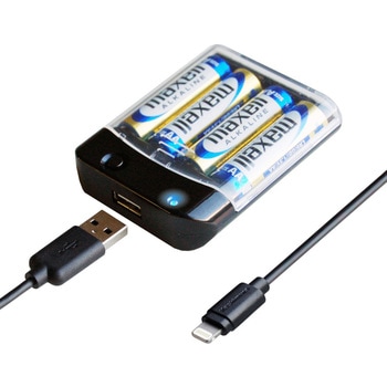 電池式充電器USB1P 1A カシムラ