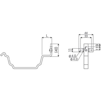 正面打 上向 勾配なし - オーティス