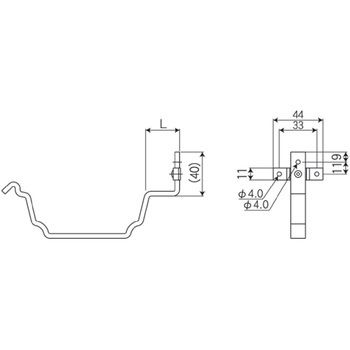 正面打 上向 勾配なし オーティス