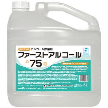 ファーストアルコール75%(食添) 大一産業 液体・スプレータイプ除菌剤