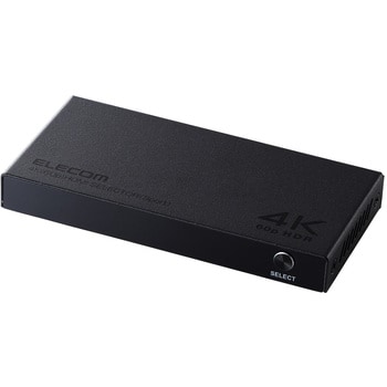 DH-SW4KB31BK/E HDMI 切替器 3入力1出力 4K 60Hz HDMI2.0 手動/自動