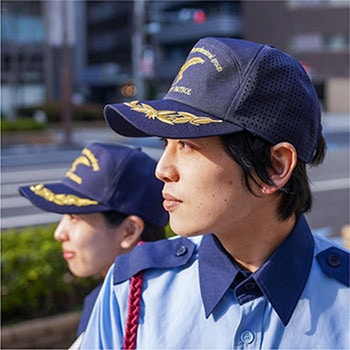 アポロキャップ・セキュリティ仕様(穴あきメッシュ) STATUSUNI(ステータスユニ)