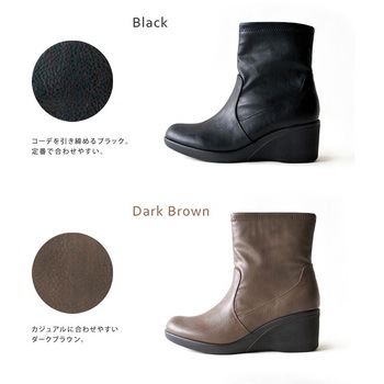 リゲッタ サイドジップ付ショートブーツ リゲッタ