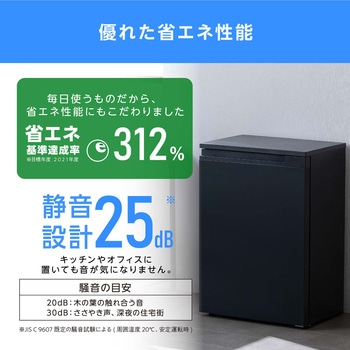 奥行スリム冷蔵庫 66L アイリスオーヤマ