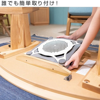 こたつ隠れファンユニット METRO