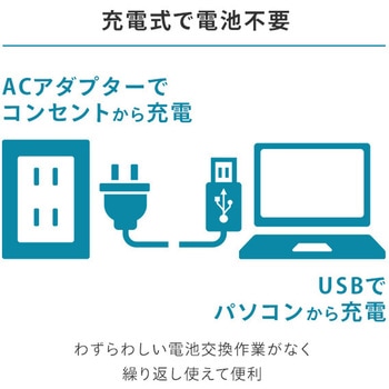充電式耳穴集音器 ワイヤレス(片耳セット) QTJ