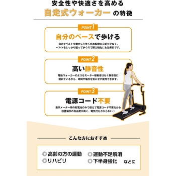 ウォーキングマシン マグネティックウォーカー アルインコ