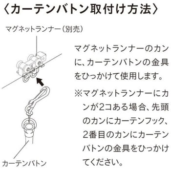 カーテンバトン TOSO