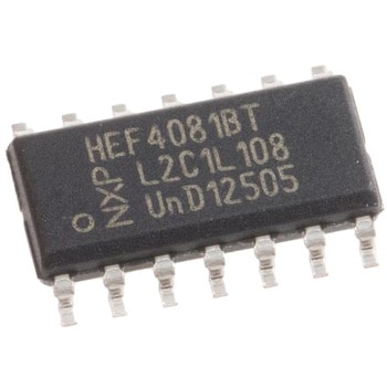 Quad 2 i/p AND gate HEF4081BT SOIC14 - nexperia