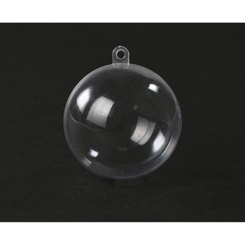 透明カプセル ホルダー付 Φ60mm 10個入 アーテック