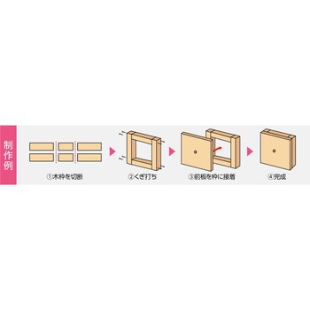 手作り木工時計キット アーテック