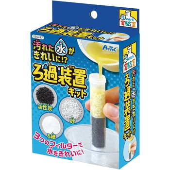 汚れた水をきれいに!?ろ過装置キット アーテック