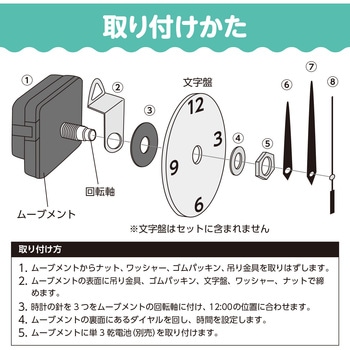 手作り時計キット アーテック(学校教材・教育玩具)