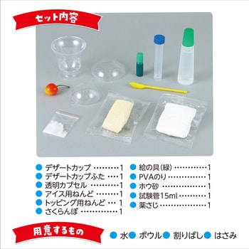 55445 食品サンプルをつくろう!シュワシュワクリームソーダ