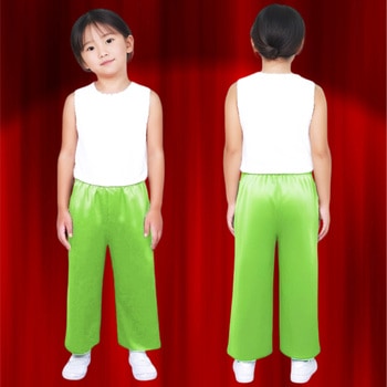 ソフトサテンズボンJ 黄緑 アーテック[学校教材・教育玩具]