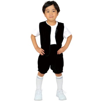 ベロアかぼちゃパンツ Jサイズ 黒 アーテック