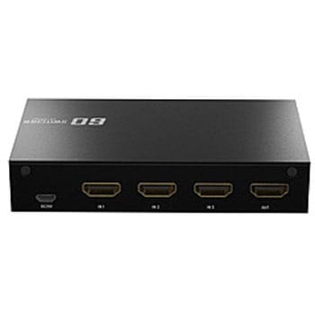 HDR10対応 4K60fpsHDMI切替器  ブラック SD-HDR3SW [3入力 /1出力 /4K対応 /自動] AREA
