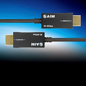 15m HDMIレーザーケーブル AIM ブラック LS-U15 [15m /HDMI⇔HDMI /スタンダードタイプ] エイム電子
