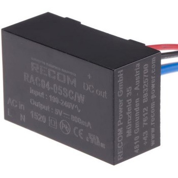RAC04-05SC/W Recom XCb`Od RECOM RAC04-C/WV[Y DC5V 4W 800mA 23.9mms15.65mm 1 48425223