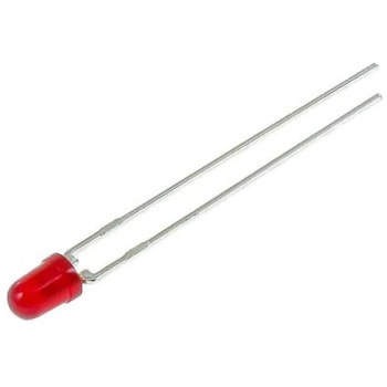 Red diffused LED BROADCOM