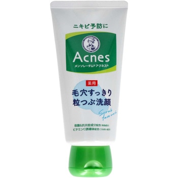 メンソレータム アクネス 薬用毛穴すっきり粒つぶ洗顔 ロート製薬
