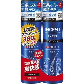 インセント 薬用育毛トニック バスクリン