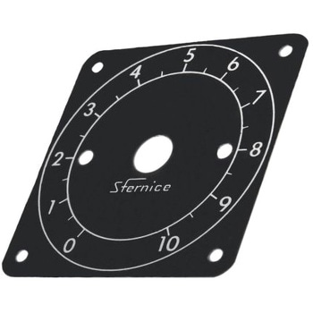 Rheostat Panel Dial 78mm x 78mm VISHAY