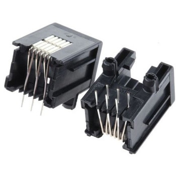 RJ12 モジュラーコネクタ TE Connectivity Japan(旧:TYCOELECTRONICS(タイコエレクトロニクス))