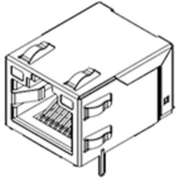 48074-9101 RJ45 モジュラーコネクタ 日本モレックス(molex) 48464283